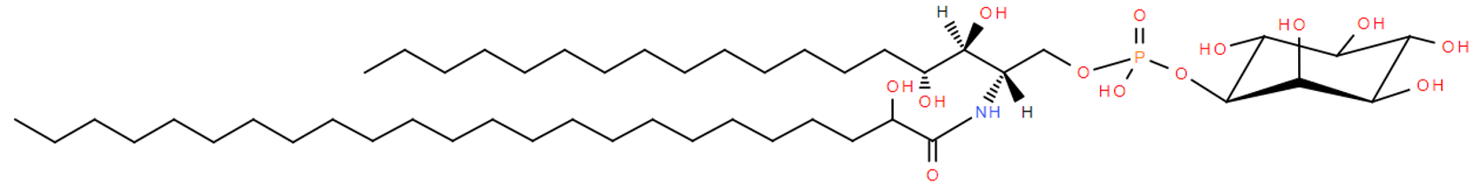 Ceramide phosphoinositol structure