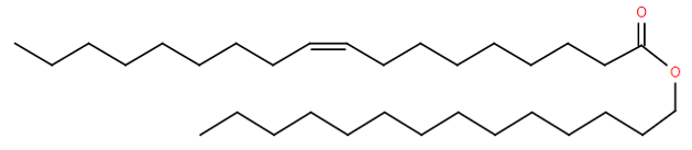 Wax ester structure