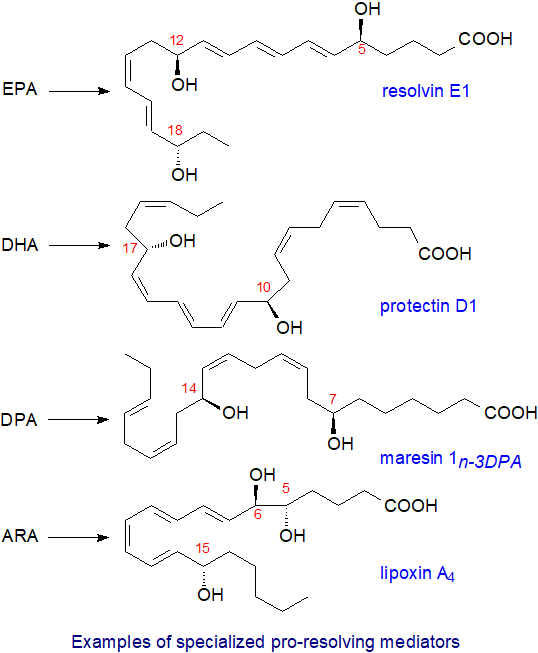 Structures of representative SPMs