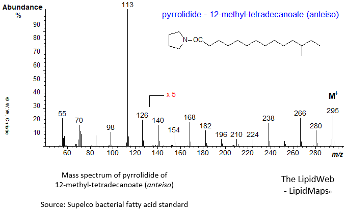 mass spectrum